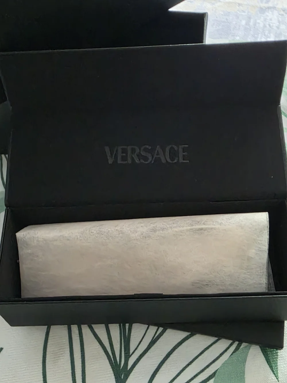 Versace VE1301 1000 Silver Eyeglasses 55-15-140 NWT Italy